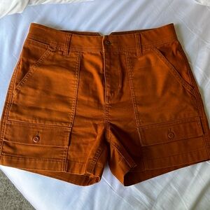 REI women’s shorts size 8 burnt orange like new